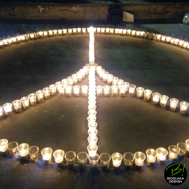 Candles for Paris / Avenida Paulista, São Paulo - SP